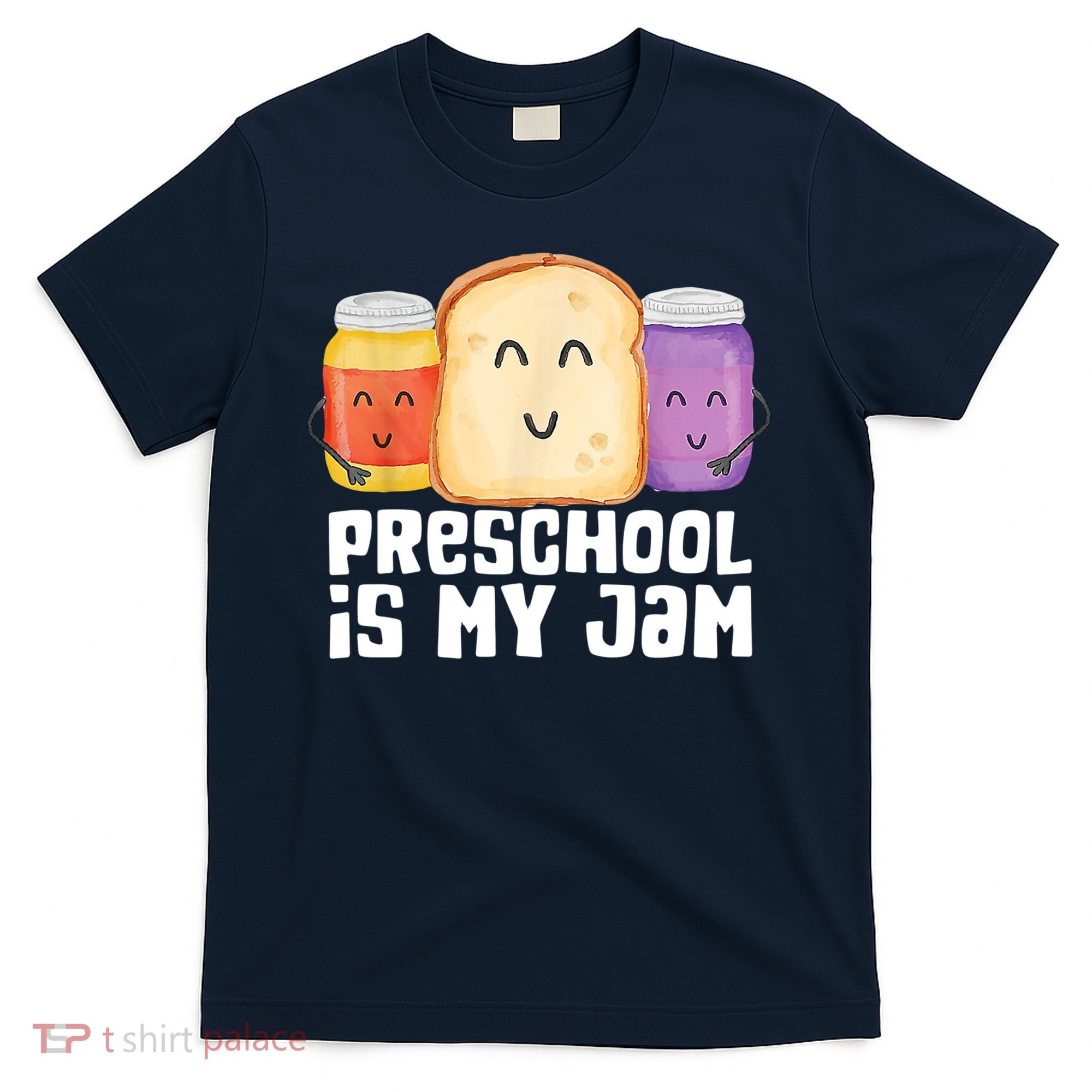Preschool Is My Jam Back To School Funny T-Shirt