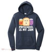 Preschool Is My Jam Back To School Funny Women's Hoodie thumb 0