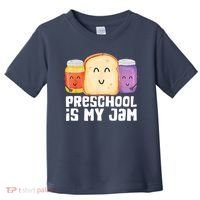 Preschool Is My Jam Back To School Funny Toddler T-Shirt thumb 0