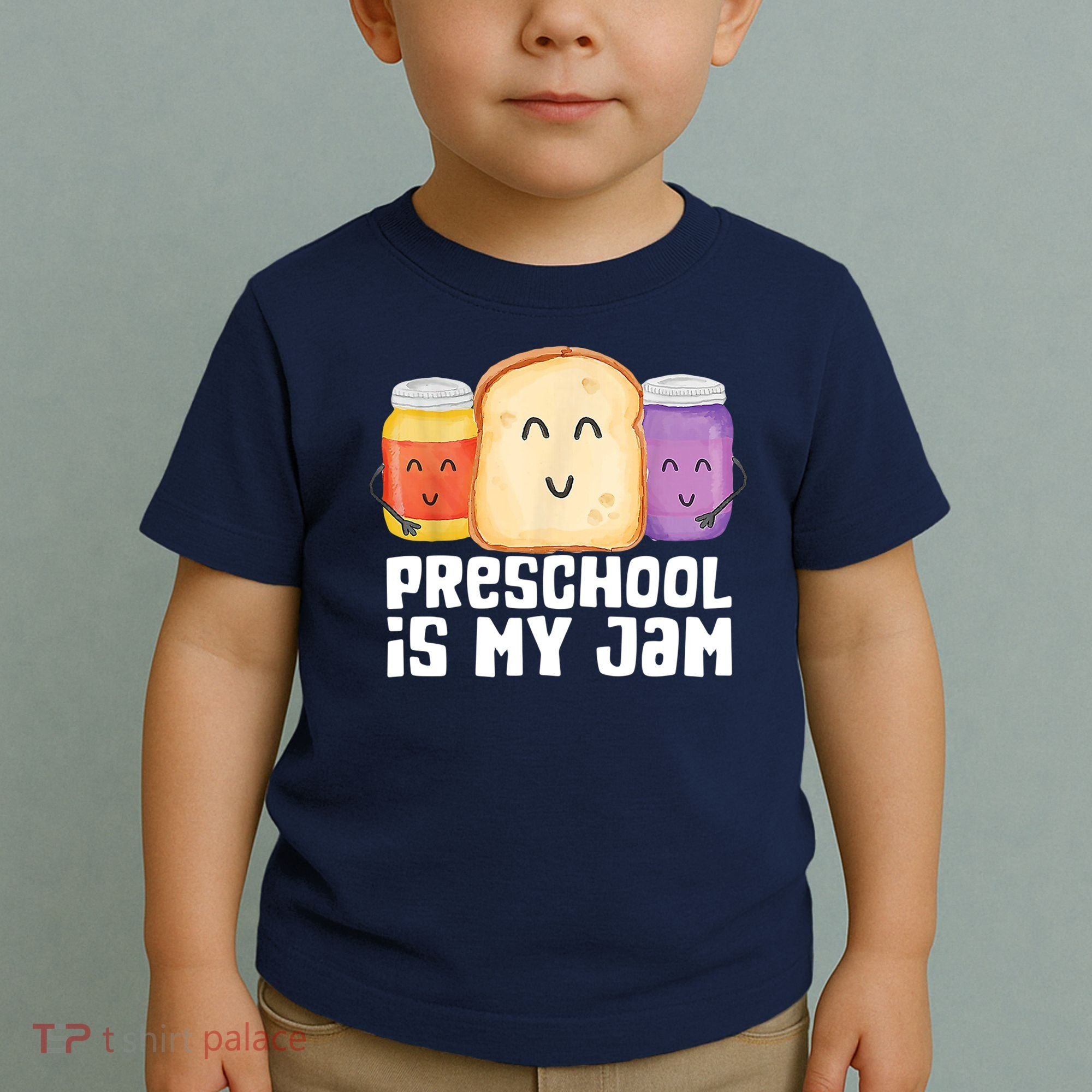 Preschool Is My Jam Back To School Funny Toddler T-Shirt