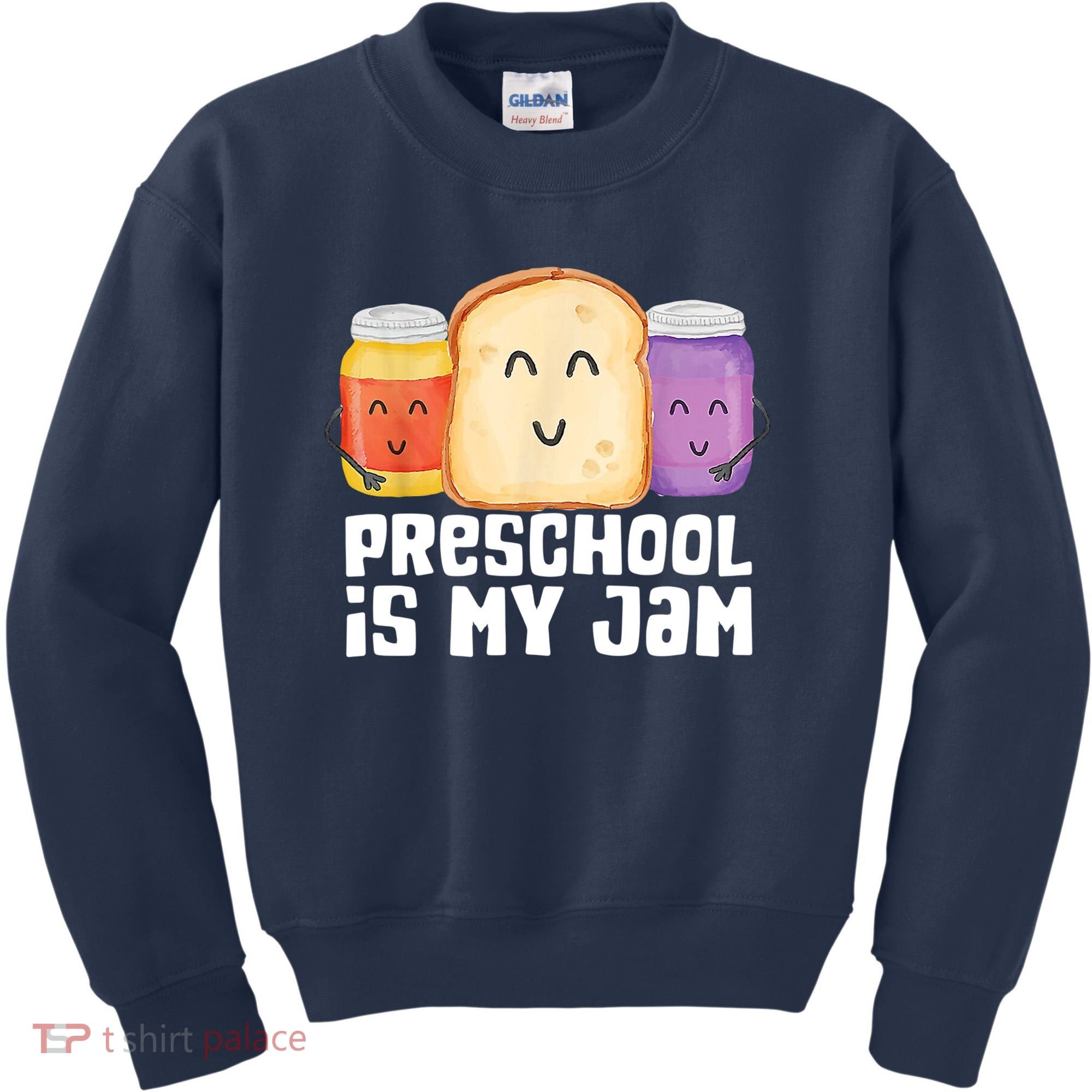 Preschool Is My Jam Back To School Funny Kids Sweatshirt