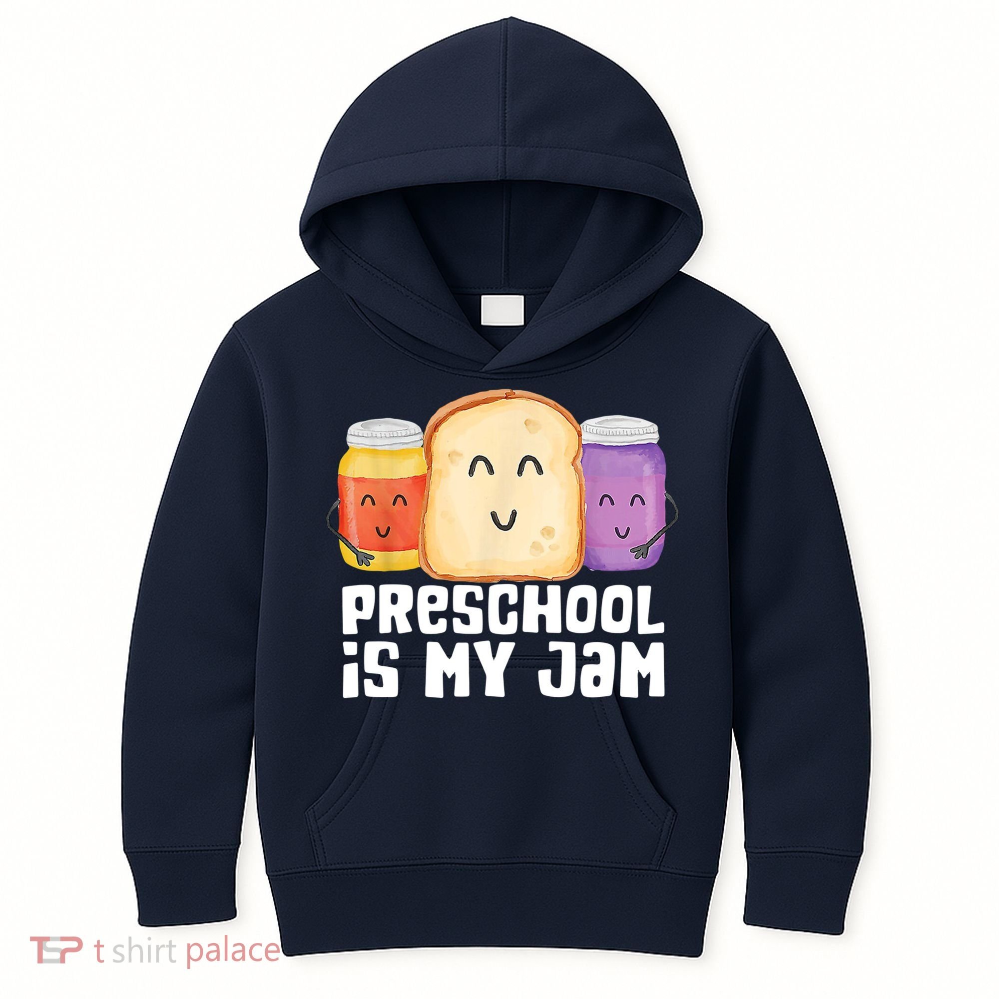 Preschool Is My Jam Back To School Funny Kids Hoodie