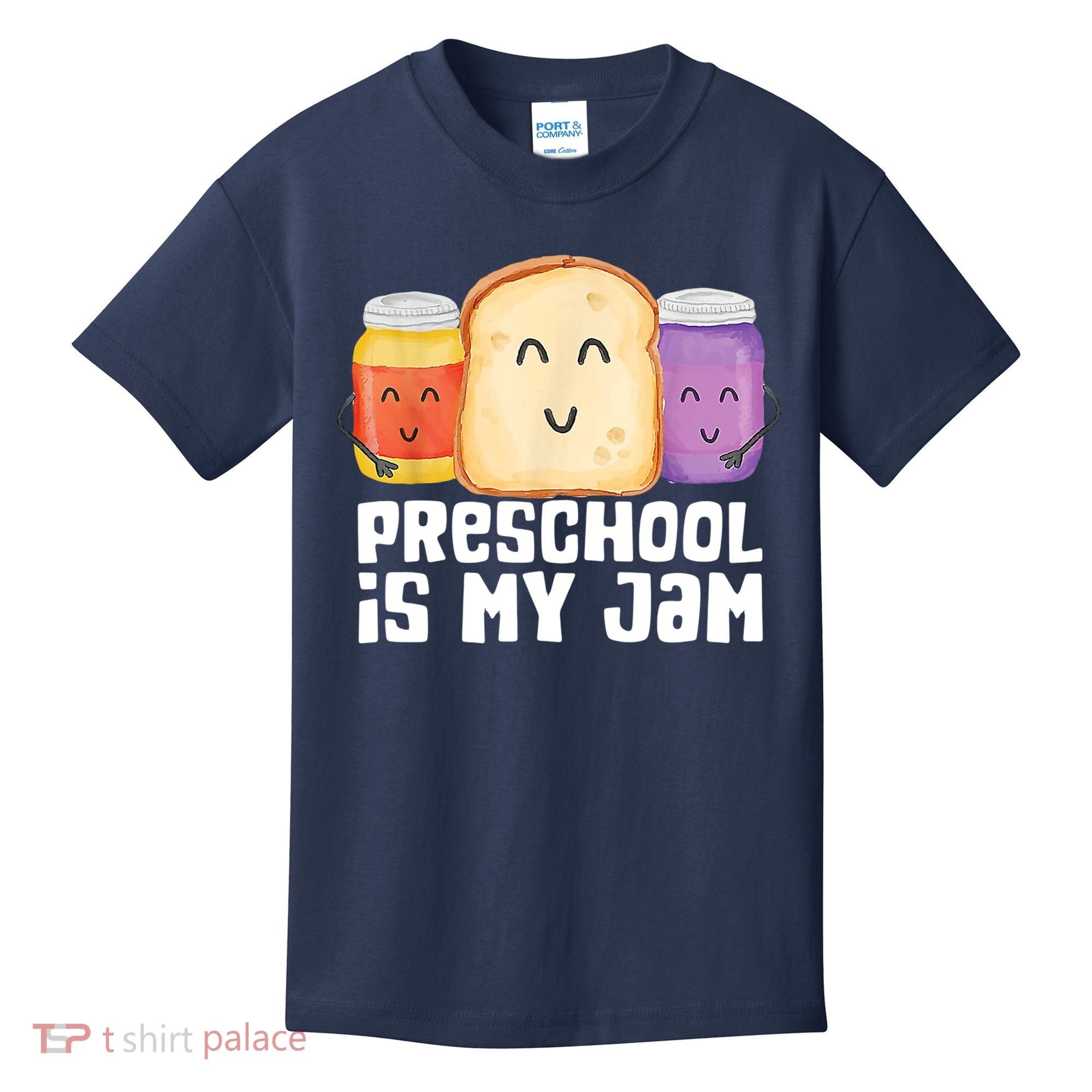 Preschool Is My Jam Back To School Funny Kids T-Shirt