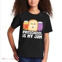 Preschool Is My Jam Back To School Funny Kids T-Shirt thumb 2