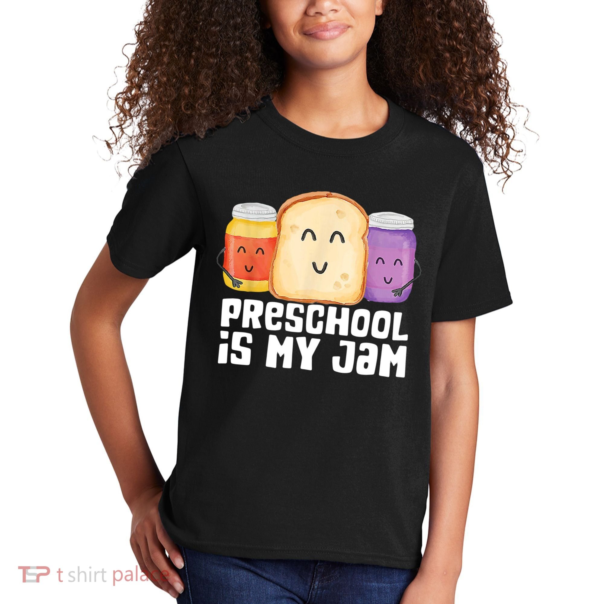 Preschool Is My Jam Back To School Funny Kids T-Shirt