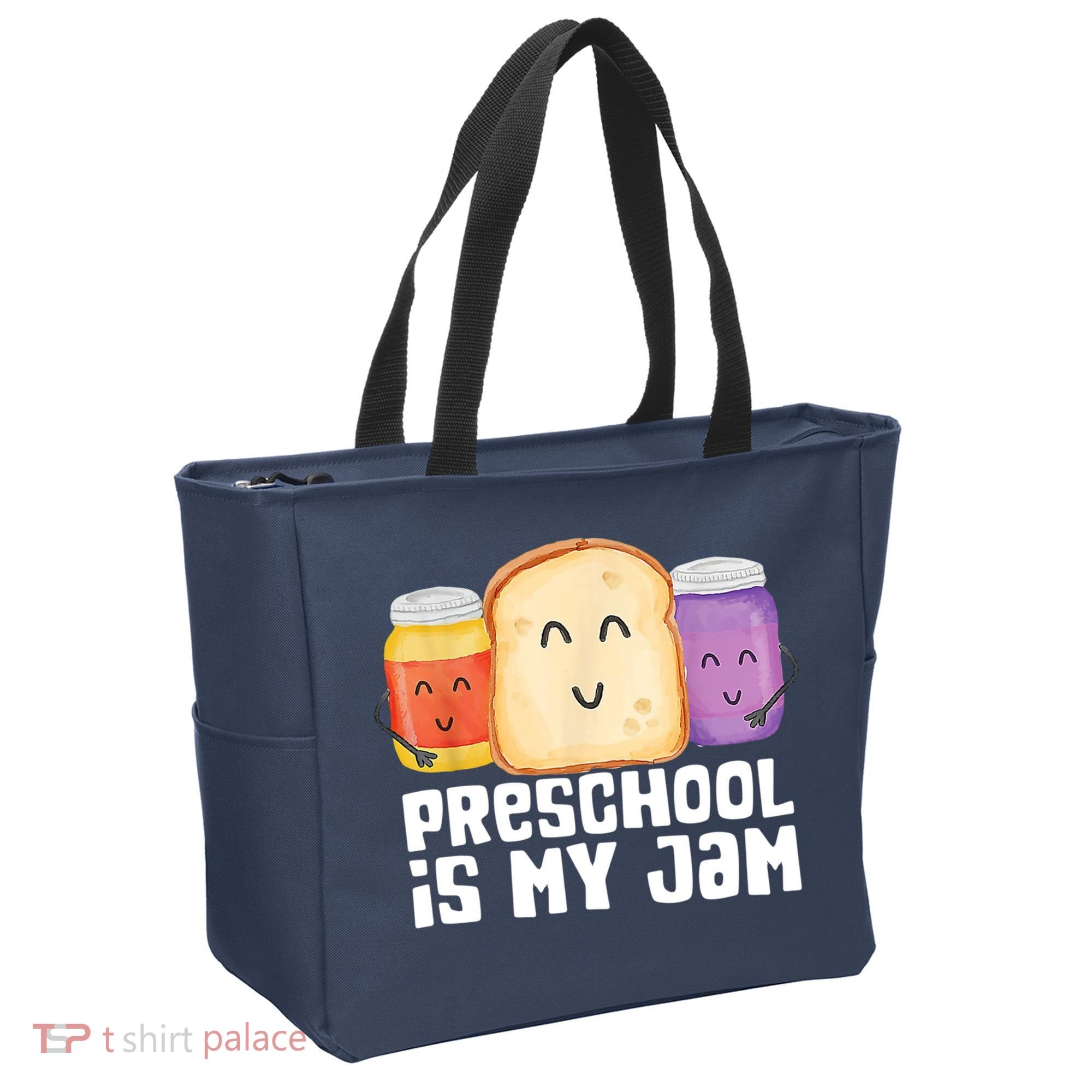 Preschool Is My Jam Back To School Funny Tote Bag