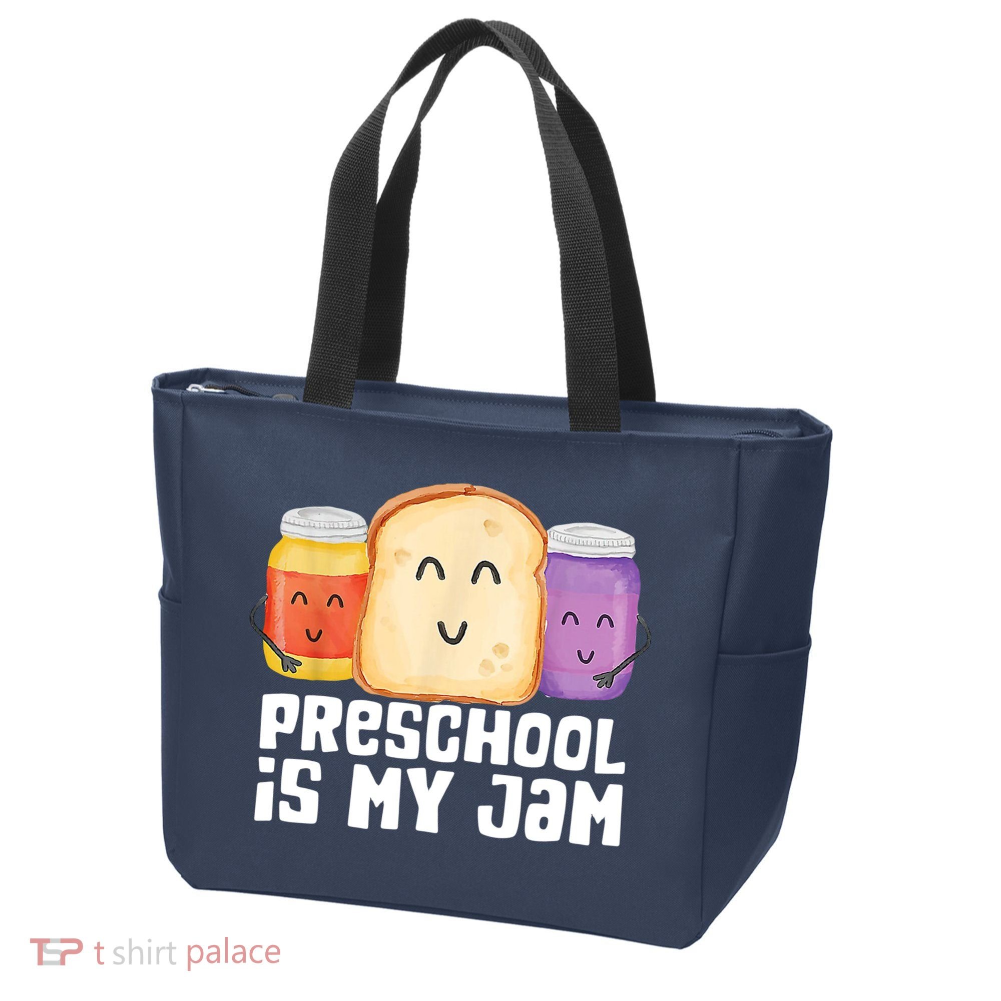 Preschool Is My Jam Back To School Funny Tote Bag