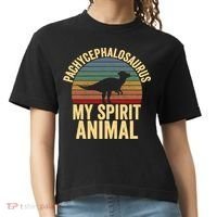 Pachycephalosaurus Is My Spirit Animal Dinosaur Lover Comfort Colors Boxy T-Shirt thumb 0