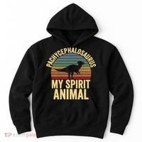 Pachycephalosaurus Is My Spirit Animal Dinosaur Lover Hoodie thumb 0