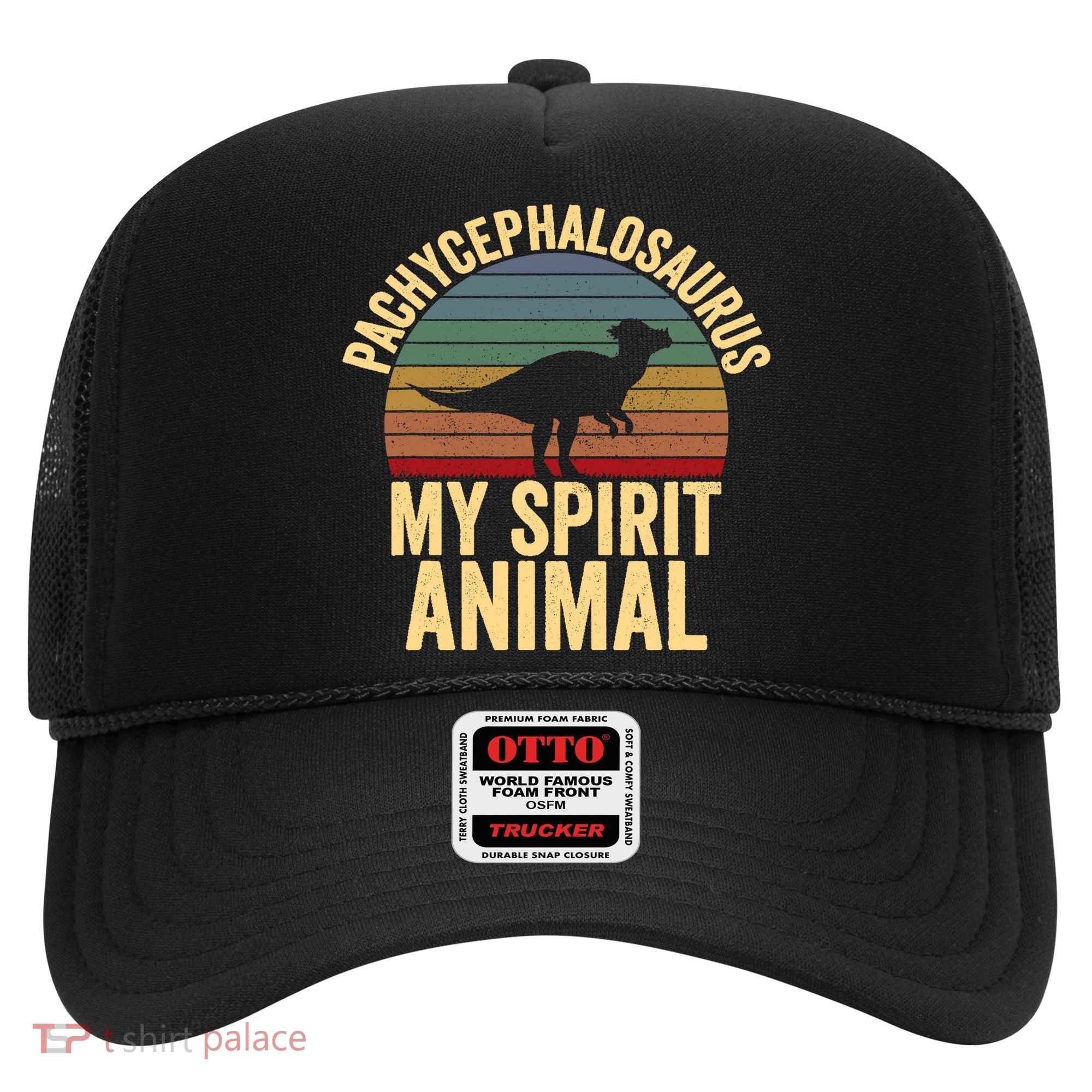 Pachycephalosaurus Is My Spirit Animal Dinosaur Lover Hat