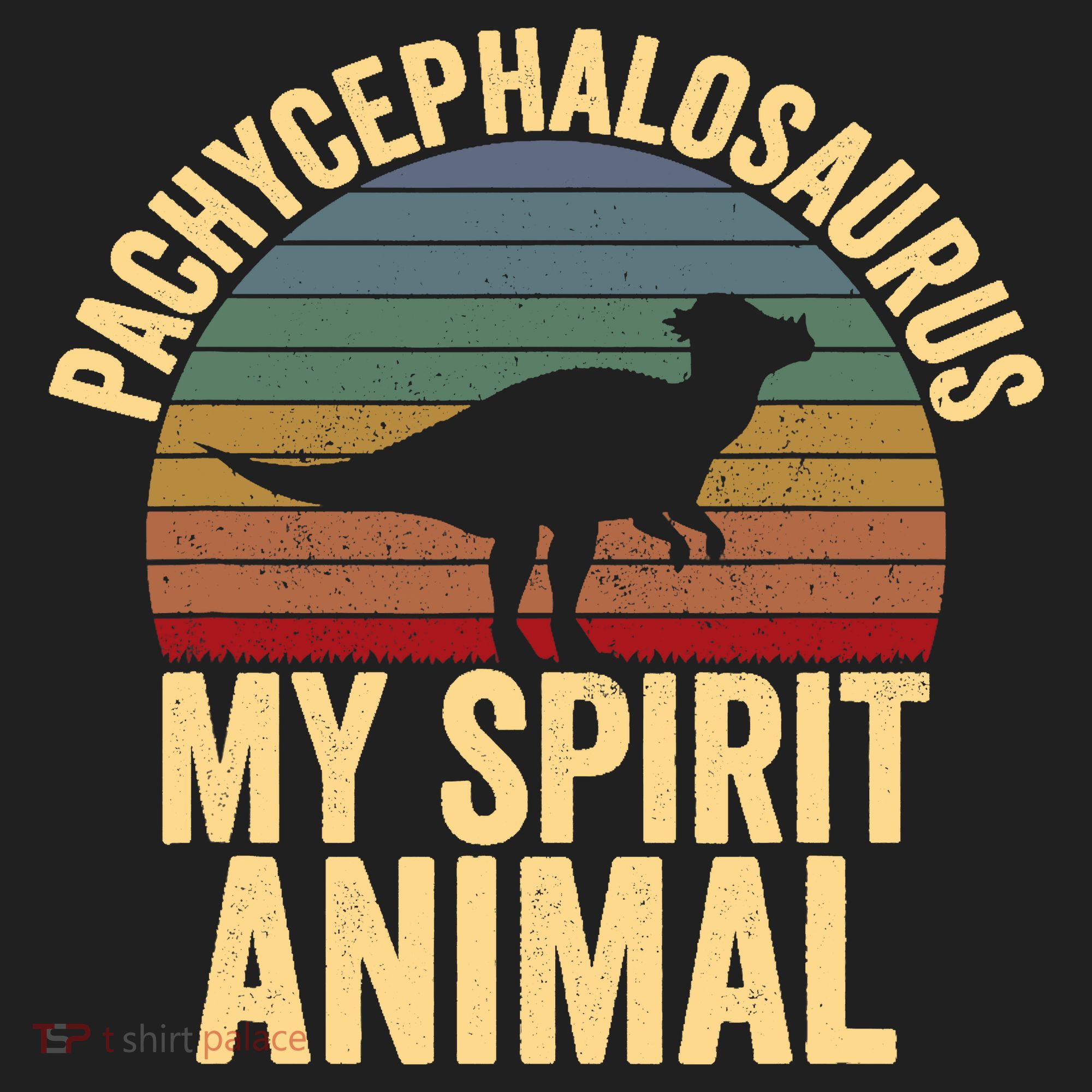 Pachycephalosaurus Is My Spirit Animal Dinosaur Lover Hat