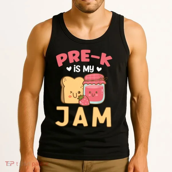 Pre-K is my Jam | Funny Back to Shcool Tank Top