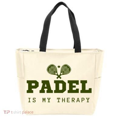 Padel Is My Therapy Tote Bag