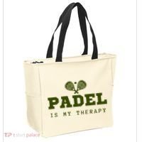 Padel Is My Therapy Tote Bag thumb 2