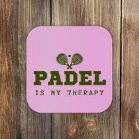 Padel Is My Therapy Coaster thumb 0