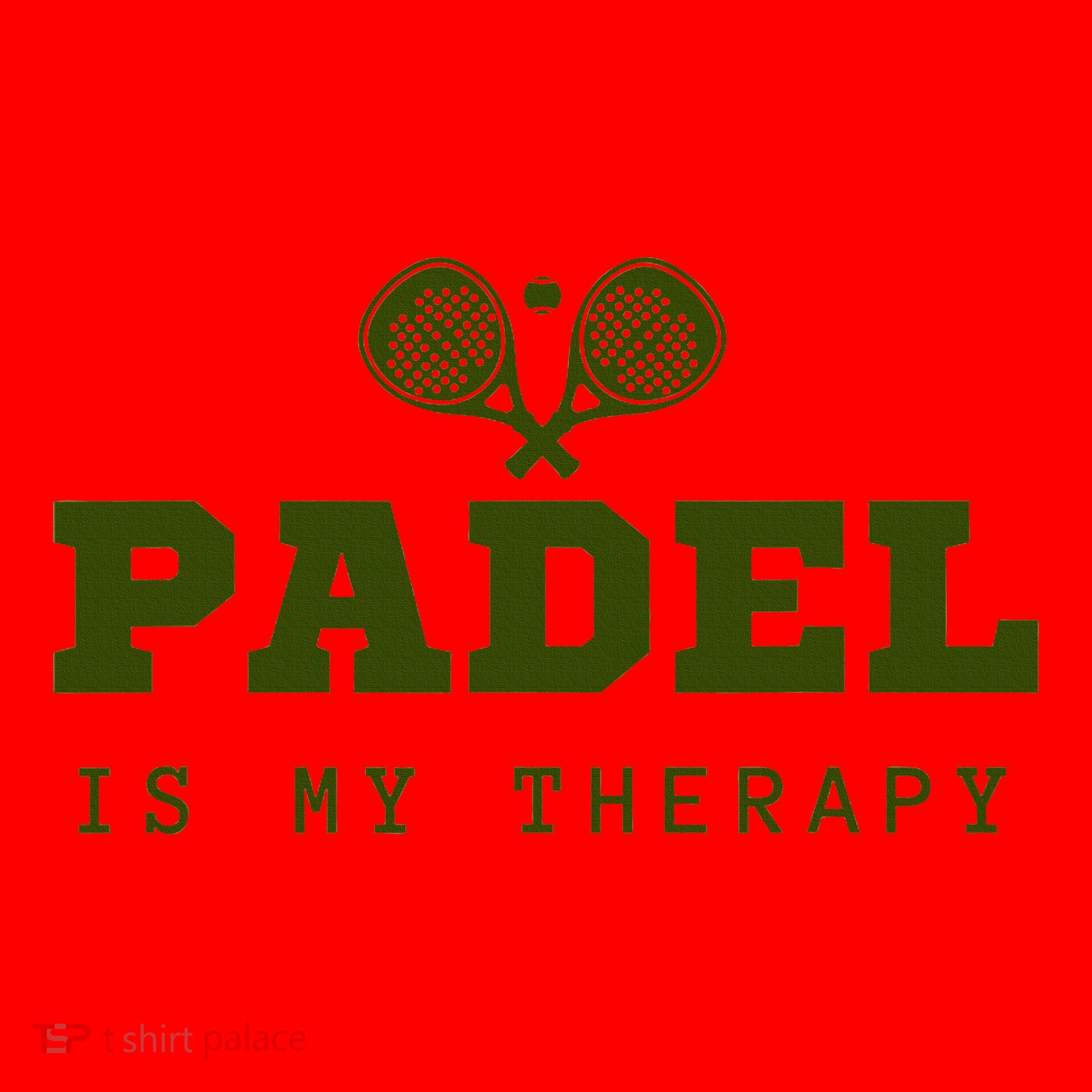 Padel Is My Therapy Santa Hat