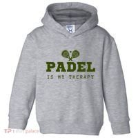 Padel Is My Therapy Toddler Hoodie thumb 0