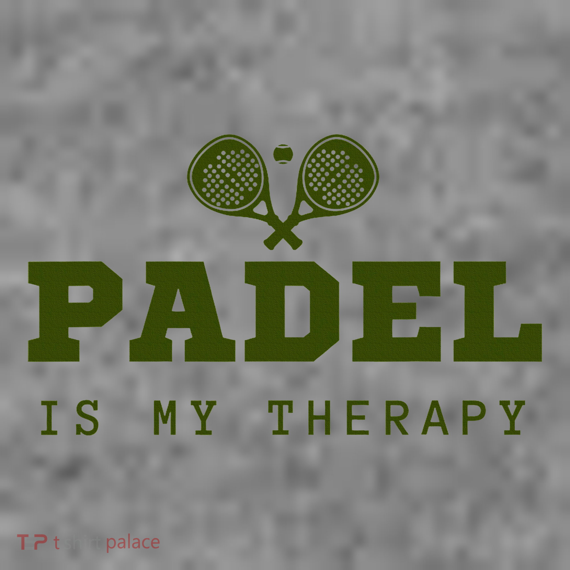 Padel Is My Therapy Toddler Hoodie