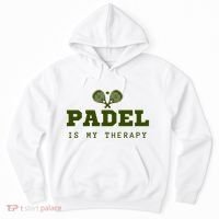 Padel Is My Therapy Hoodie thumb 0