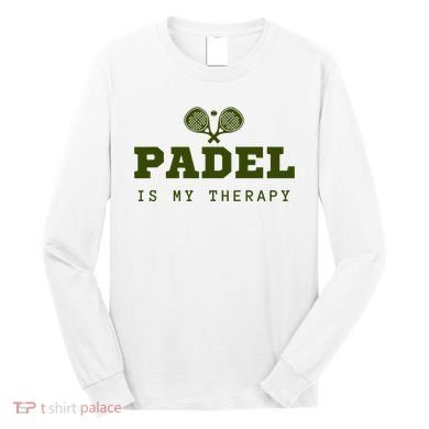 Padel Is My Therapy Long Sleeve Shirt