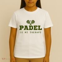 Padel Is My Therapy T-Shirt thumb 4