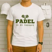 Padel Is My Therapy T-Shirt thumb 6