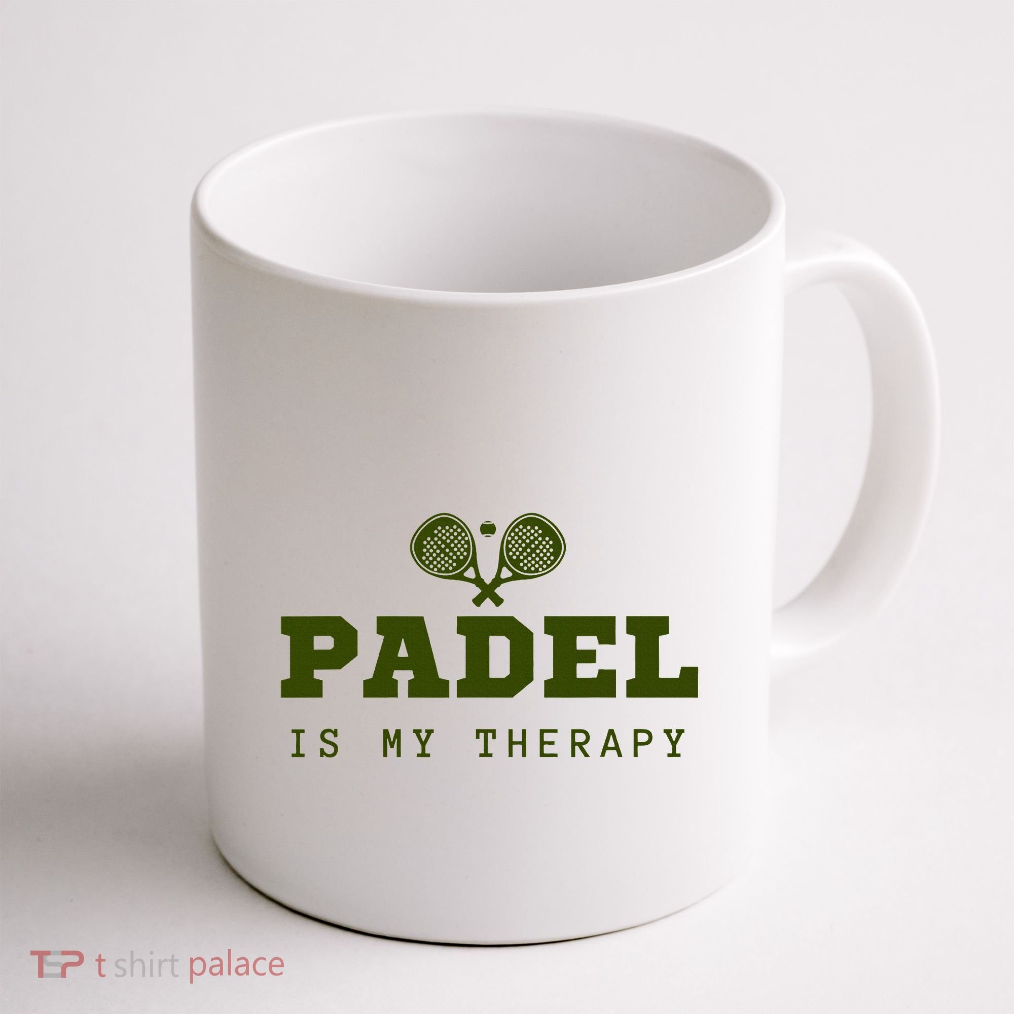Padel Is My Therapy Coffee Mug