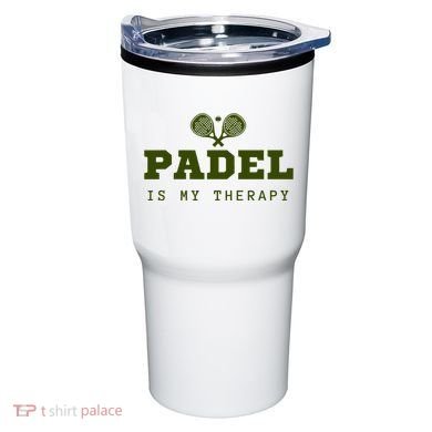 Padel Is My Therapy Tumbler