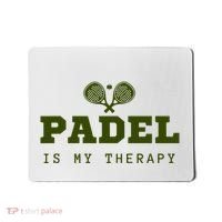 Padel Is My Therapy Mousepad thumb 0