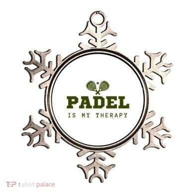 Padel Is My Therapy Ornament