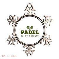 Padel Is My Therapy Ornament thumb 0