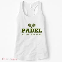 Padel Is My Therapy Women's Tank Top thumb 0