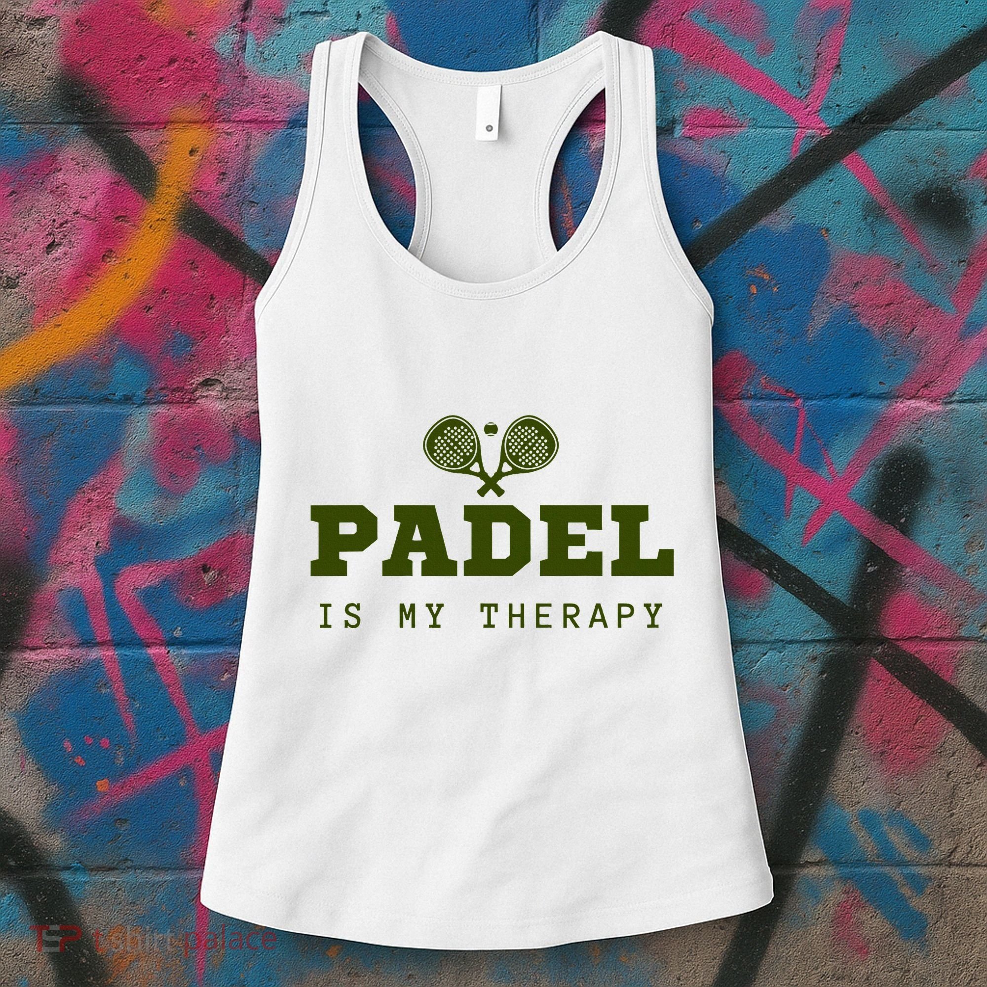 Padel Is My Therapy Women's Tank Top