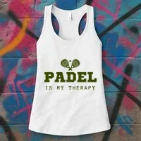 Padel Is My Therapy Women's Tank Top thumb 3