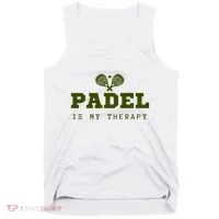 Padel Is My Therapy Tank Top thumb 0