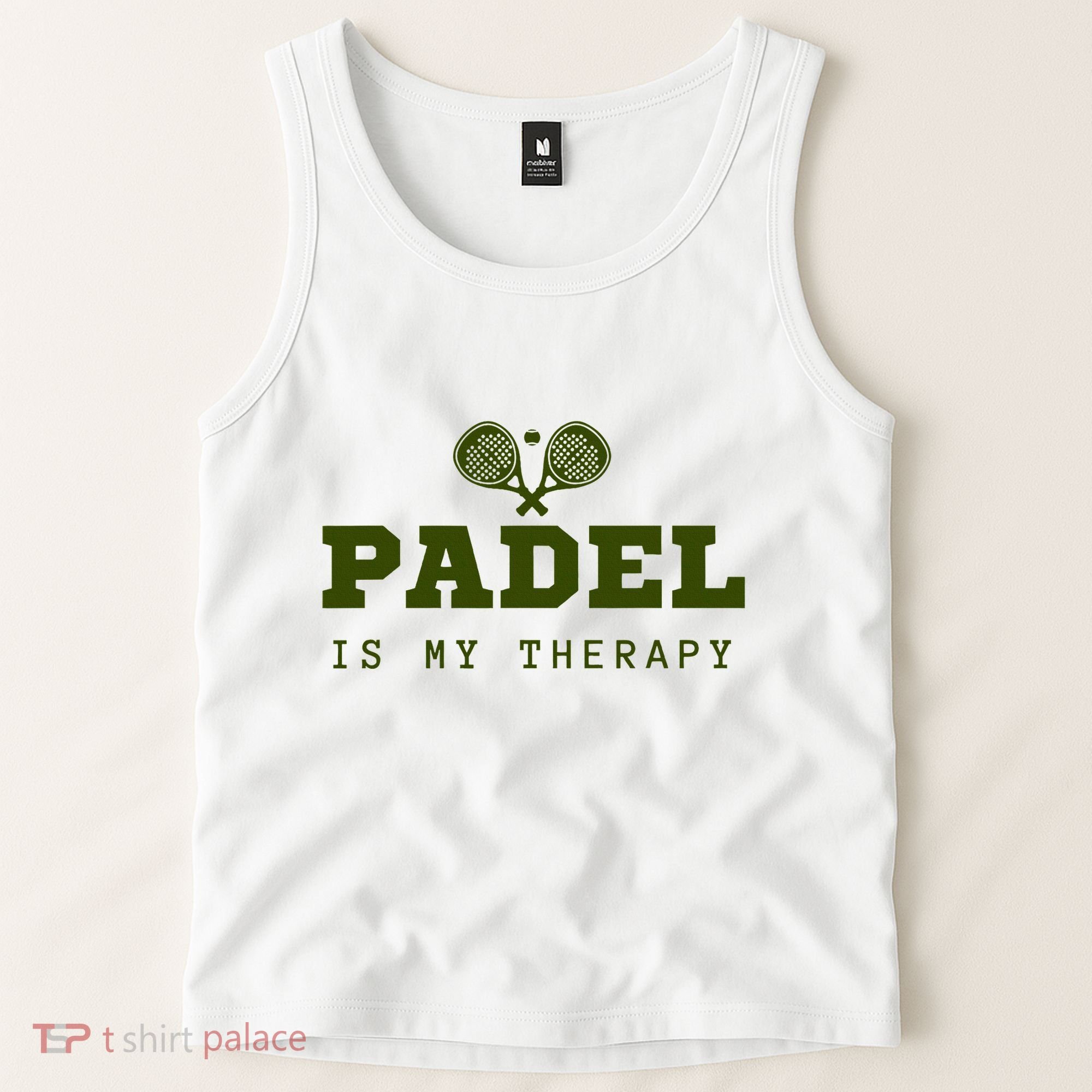 Padel Is My Therapy Tank Top