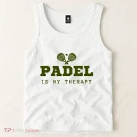 Padel Is My Therapy Tank Top thumb 2