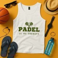 Padel Is My Therapy Tank Top thumb 4