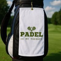 Padel Is My Therapy Golf Towel thumb 2