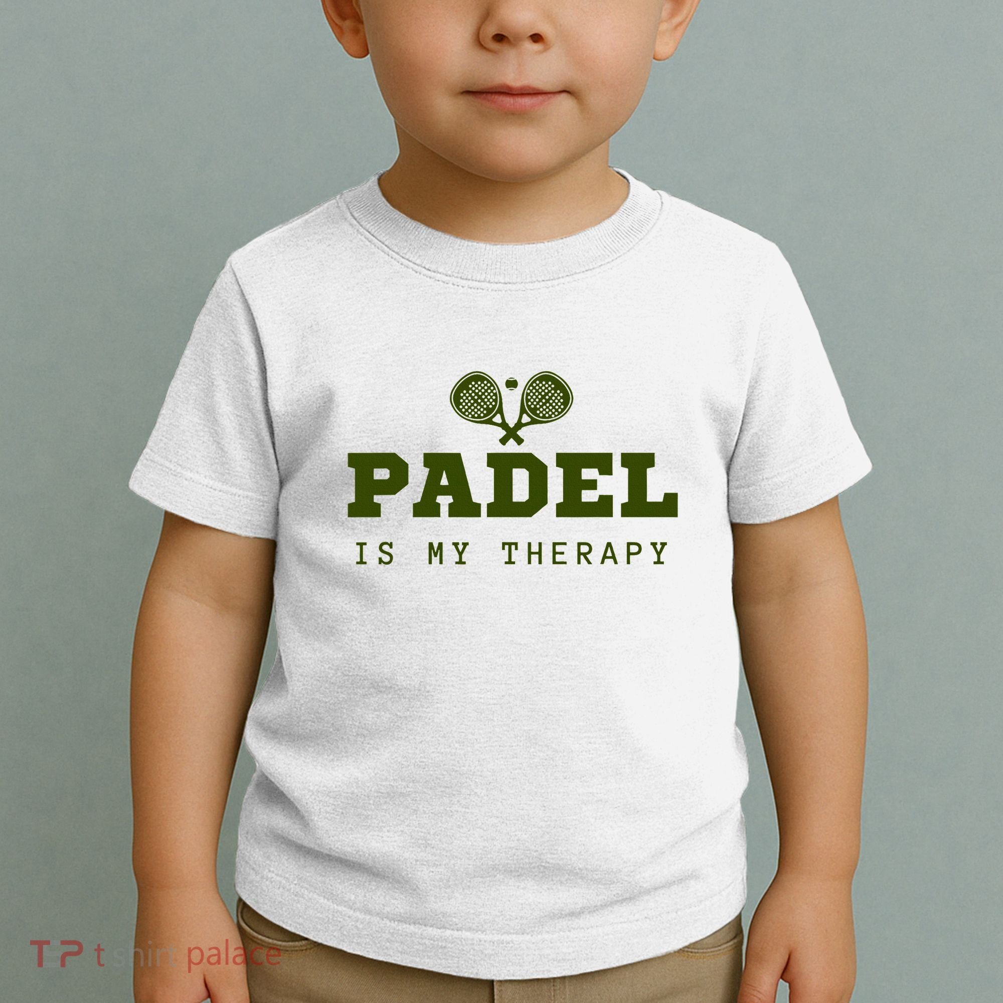 Padel Is My Therapy Toddler T-Shirt