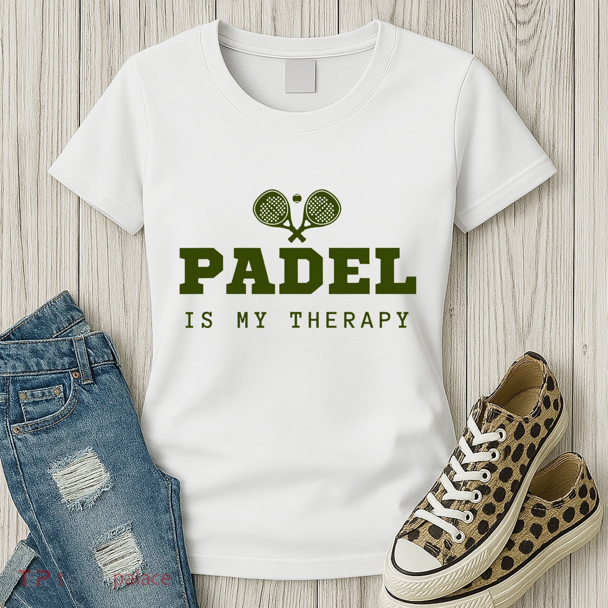 Padel Is My Therapy Women's T-Shirt