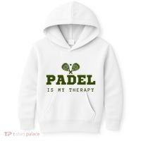 Padel Is My Therapy Kids Hoodie thumb 0