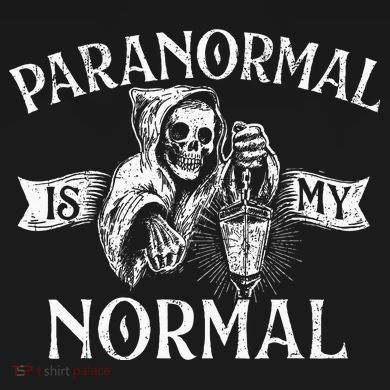 Paranormal Is My Normal Phantom Ghost Hunting Halloween USA-Made Doggie Bandana