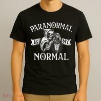 Paranormal Is My Normal Phantom Ghost Hunting Halloween T-Shirt thumb 3