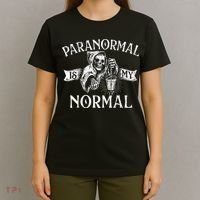 Paranormal Is My Normal Phantom Ghost Hunting Halloween T-Shirt thumb 4