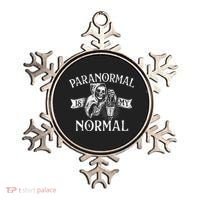 Paranormal Is My Normal Phantom Ghost Hunting Halloween Ornament thumb 0