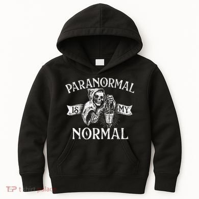 Paranormal Is My Normal Phantom Ghost Hunting Halloween Kids Hoodie