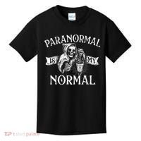 Paranormal Is My Normal Phantom Ghost Hunting Halloween Kids T-Shirt thumb 0