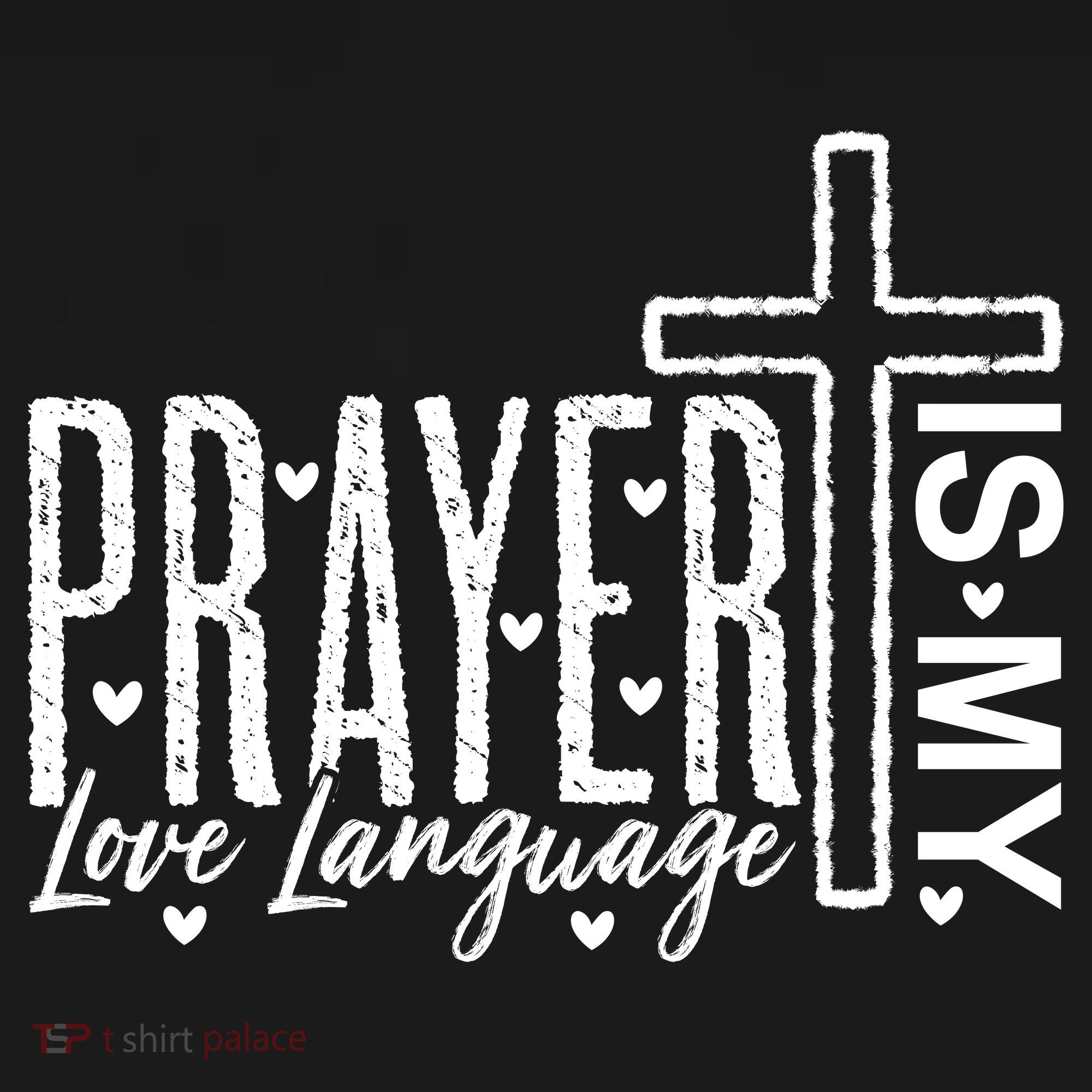 Prayer Is My Love Language Christian Quote Women's Hoodie