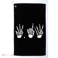 PI In Math 3,14 Number Symbol For Math Teacher PI Rate Golf Towel thumb 0